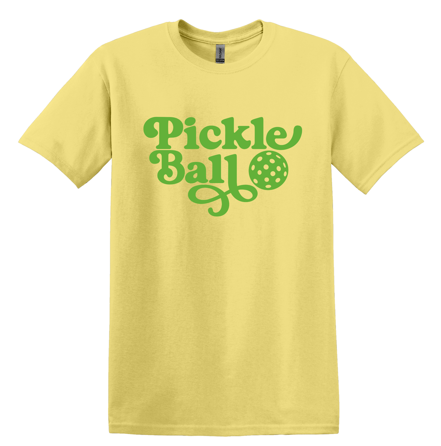 Retro Pickleball Graphic T Shirt, Unisex Athletic Casual Tee