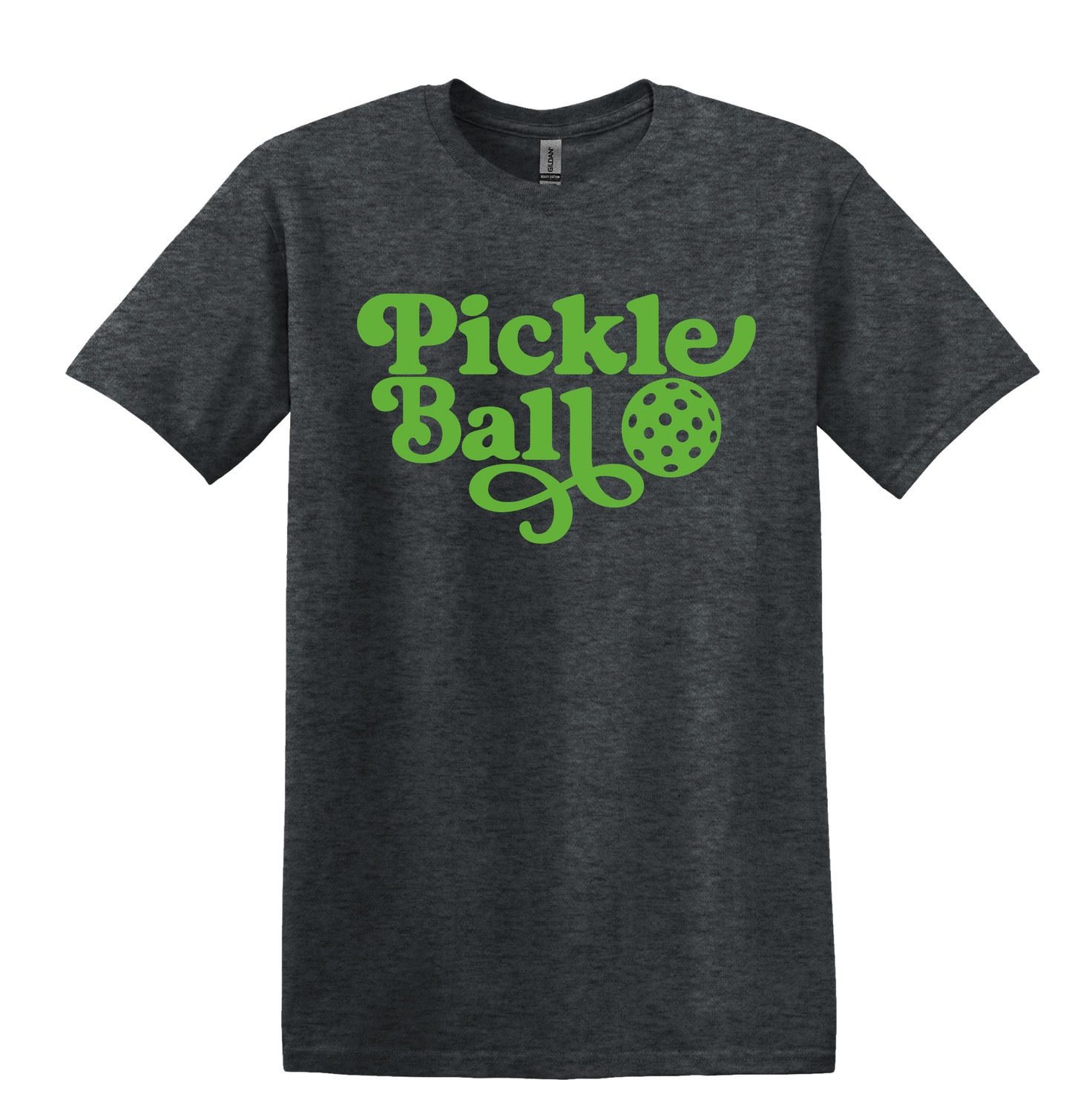 Retro Pickleball Graphic T Shirt, Unisex Athletic Casual Tee