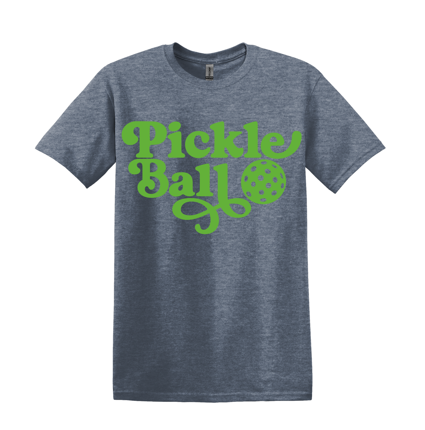 Retro Pickleball Graphic T Shirt, Unisex Athletic Casual Tee