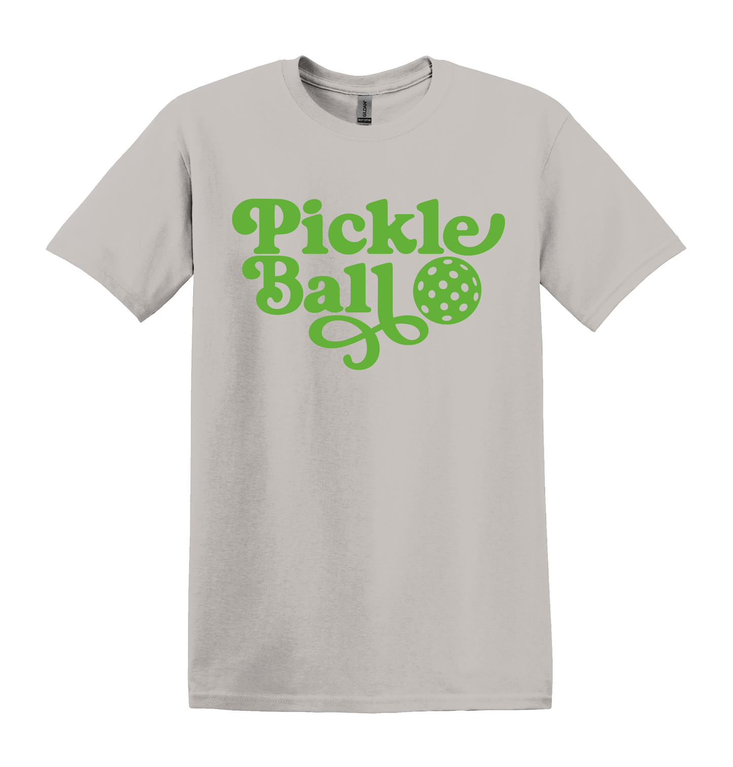 Retro Pickleball Graphic T Shirt, Unisex Athletic Casual Tee