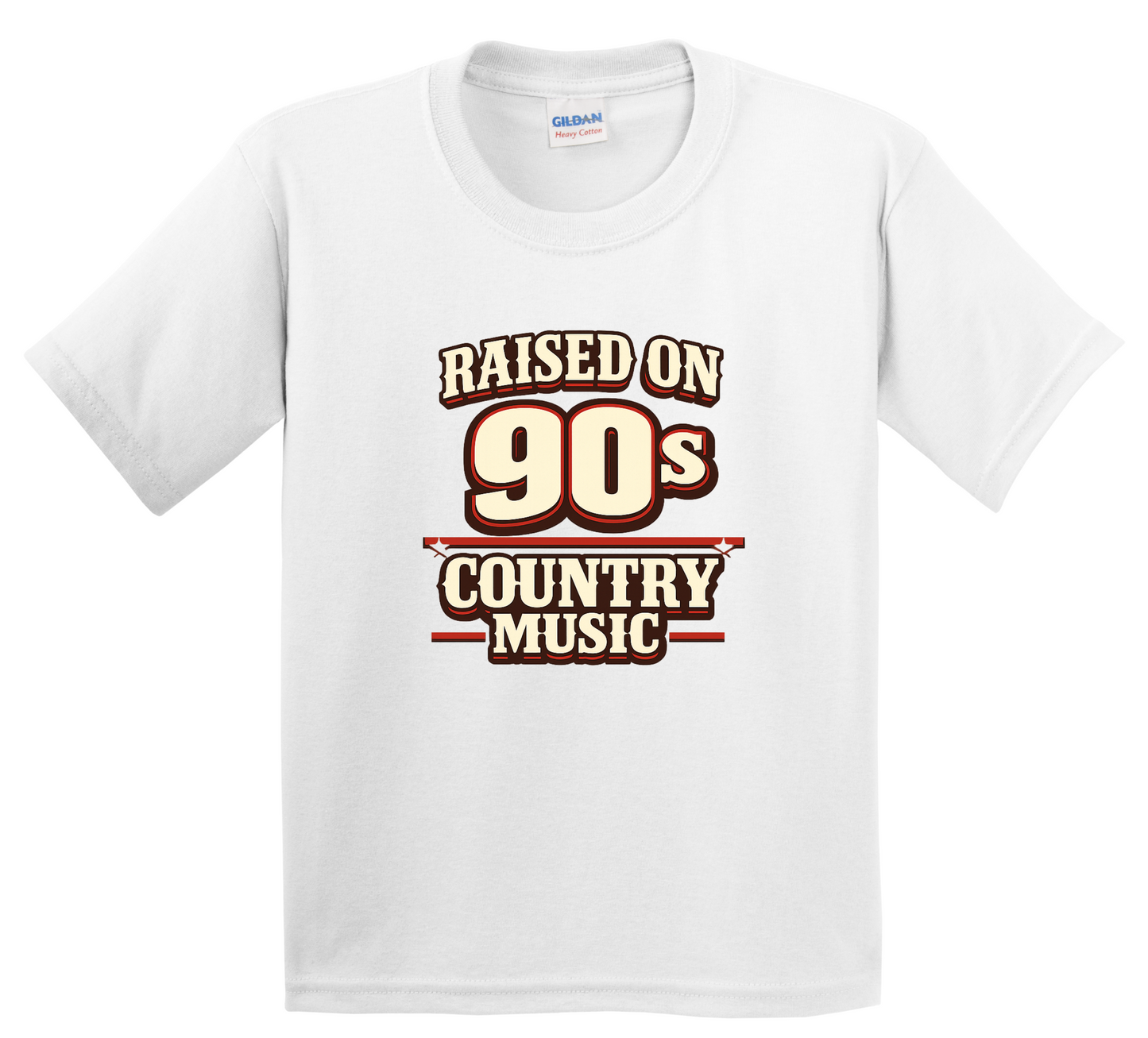 Kids 90s Country Music Shirt, Retro Western Graphic Tee, Toddler & Youth Unisex Fit