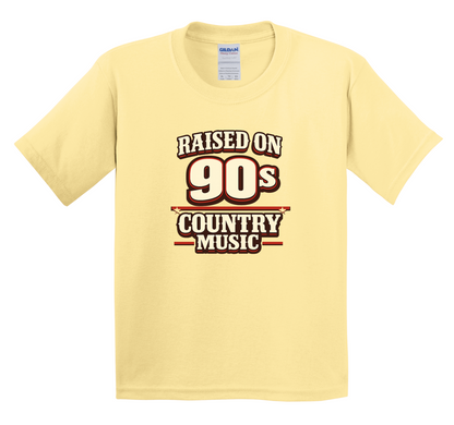 Kids 90s Country Music Shirt, Retro Western Graphic Tee, Toddler & Youth Unisex Fit