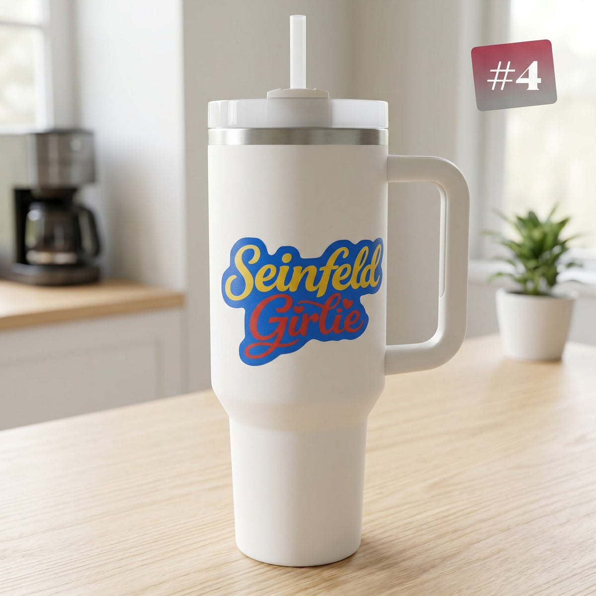 Seinfeld TV Show Stickers, Single Design Option, Eight Design Bundle