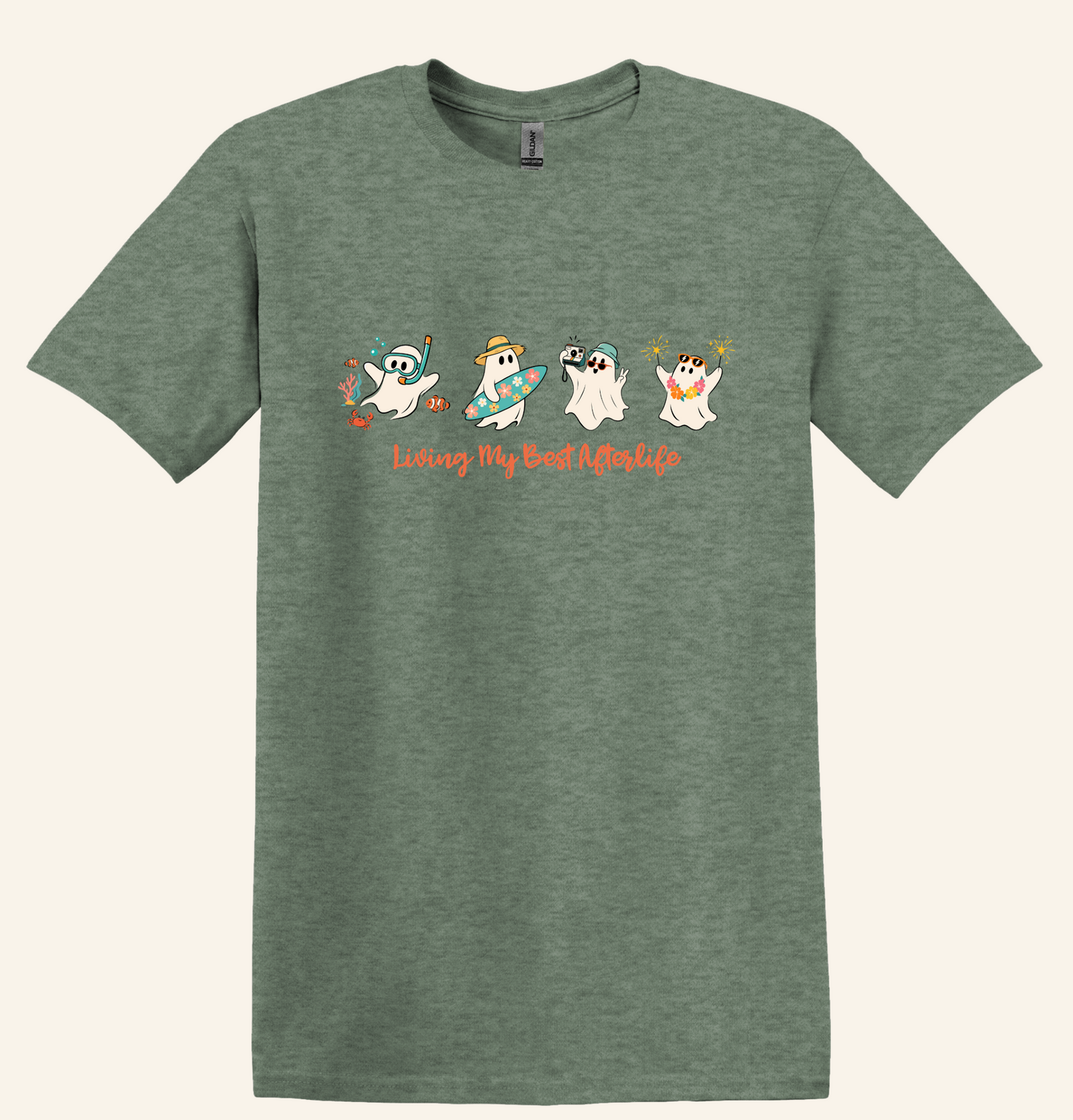 Summerween Humor Shirt for girlies ready for Halloween but still loving summer