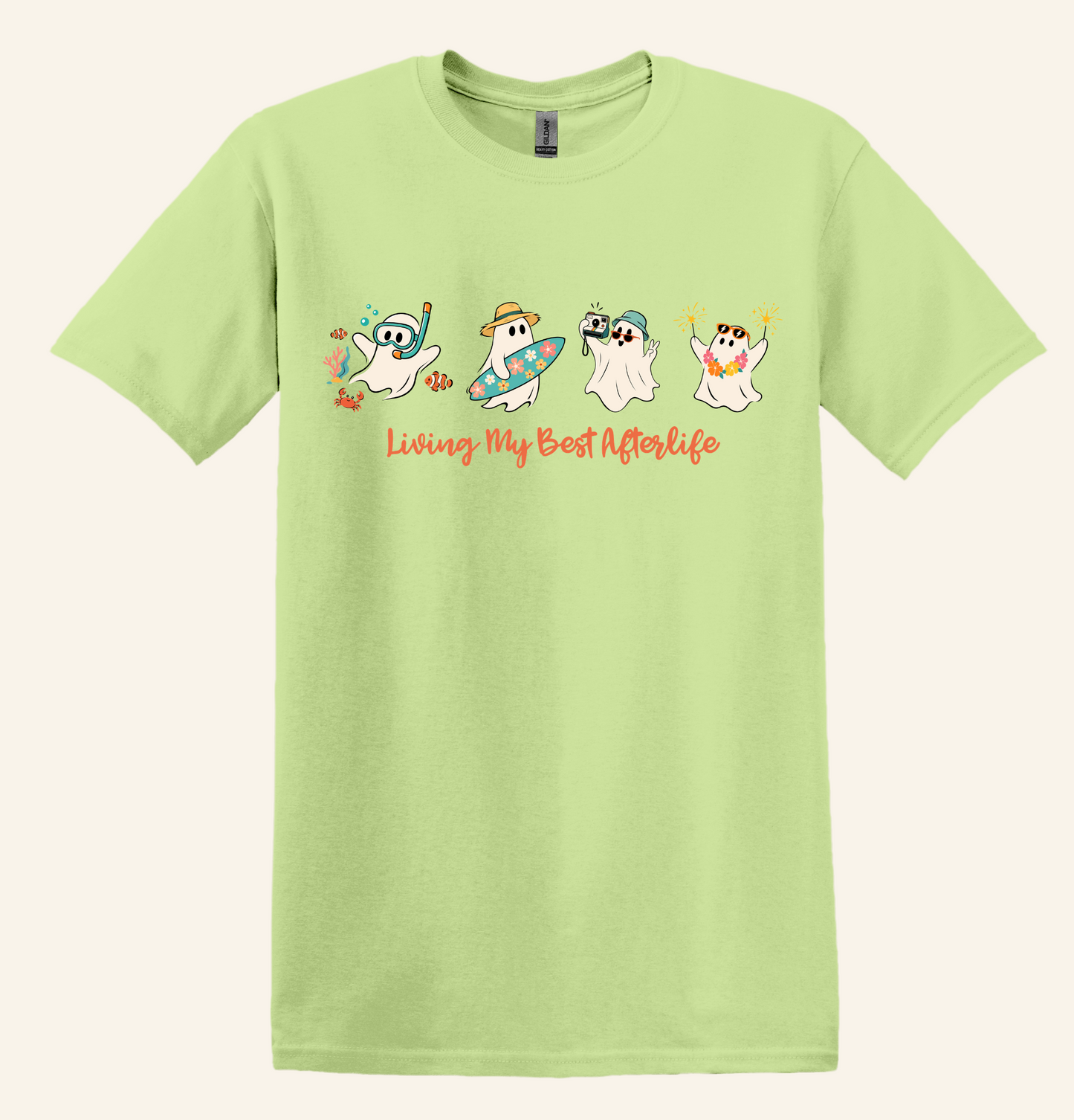 Summerween Humor Shirt for girlies ready for Halloween but still loving summer