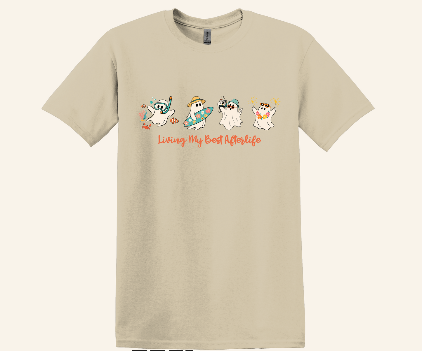 Summerween Humor Shirt for girlies ready for Halloween but still loving summer