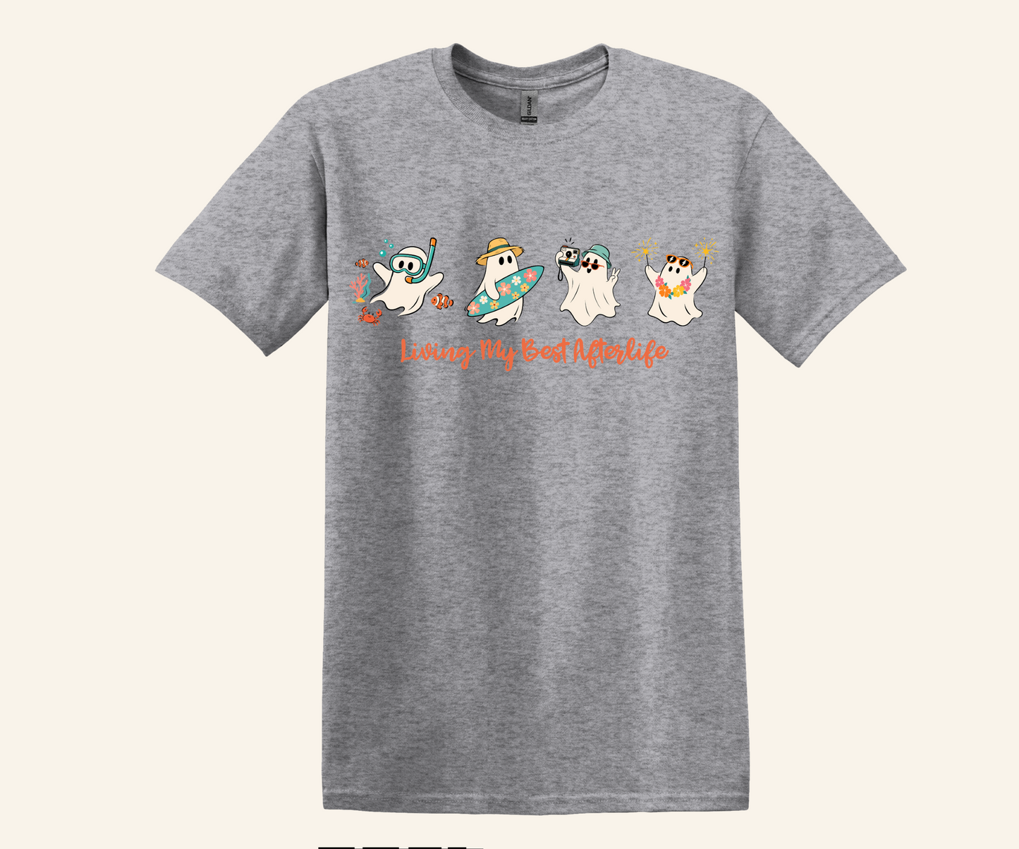 Summerween Humor Shirt for girlies ready for Halloween but still loving summer