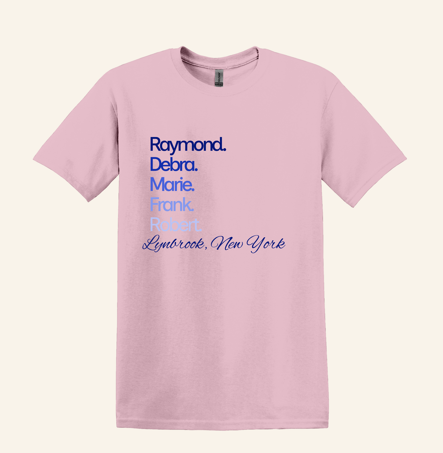 Everybody Loves Raymond Cast Names Shirt, 90s Sitcom Tee, Minimalist Typography