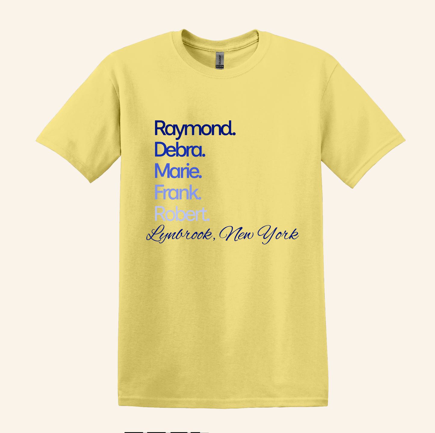 Everybody Loves Raymond Cast Names Shirt, 90s Sitcom Tee, Minimalist Typography