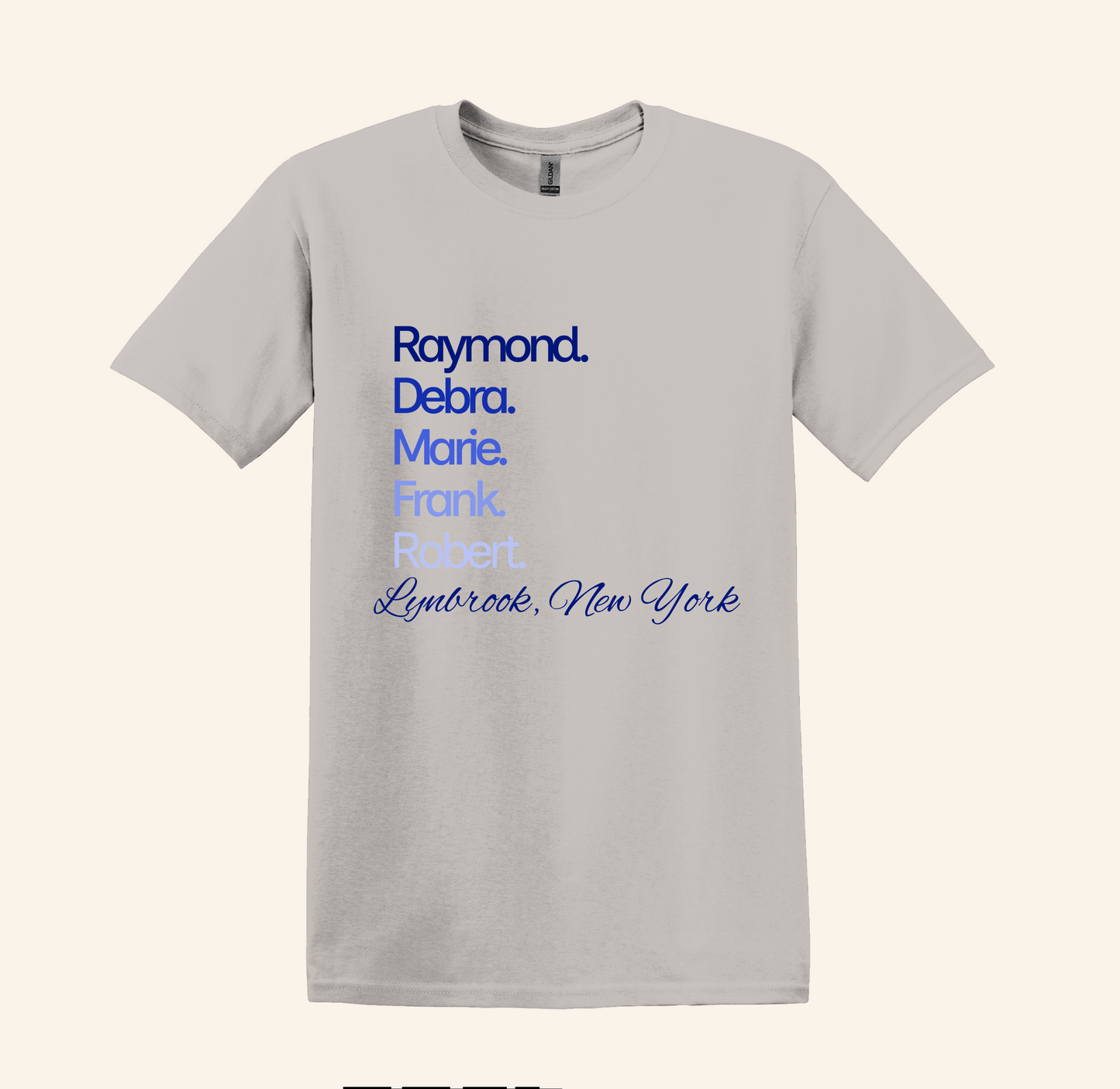 Everybody Loves Raymond Cast Names Shirt, 90s Sitcom Tee, Minimalist Typography