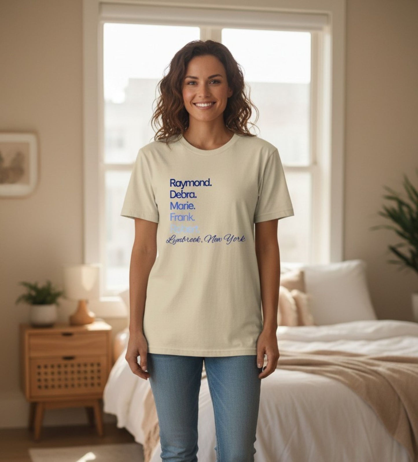 Everybody Loves Raymond Cast Names Shirt, 90s Sitcom Tee, Minimalist Typography