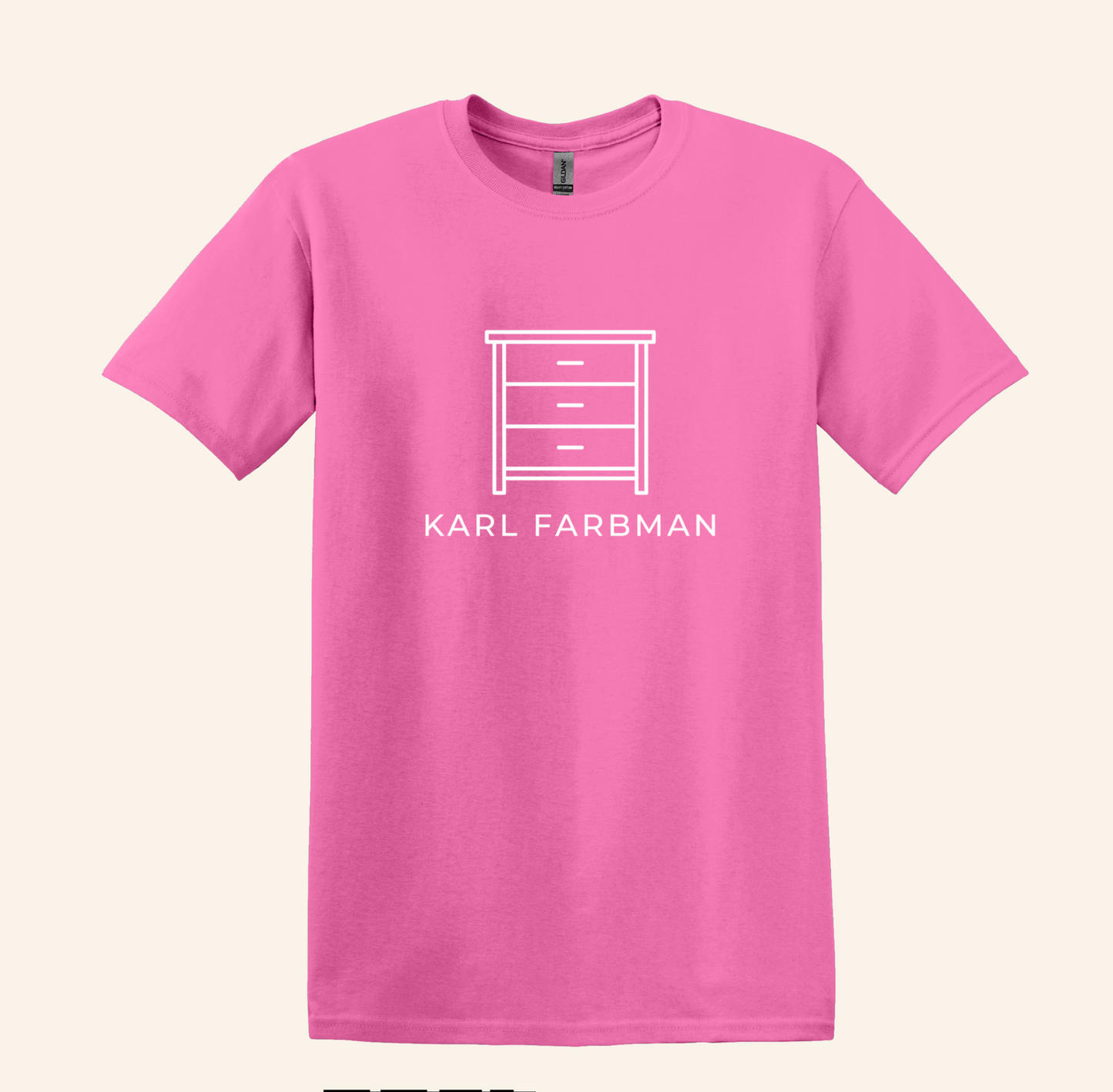 Karl Farbman Chest Of Drawers Fan Tee, 90s sitcom shirt, Seinfeld inspired graphic, unisex fit, plus sizes