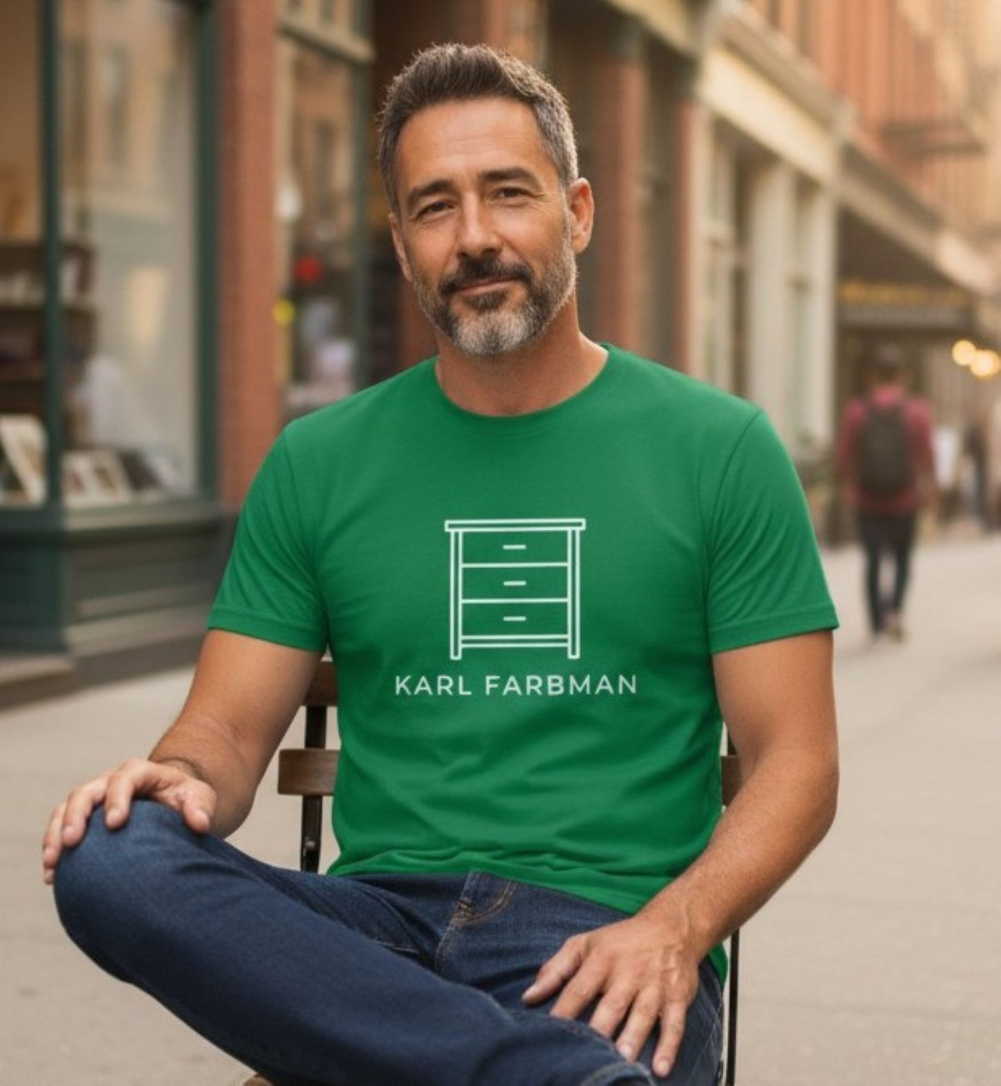 Karl Farbman Chest Of Drawers Fan Tee, 90s sitcom shirt, Seinfeld inspired graphic, unisex fit, plus sizes