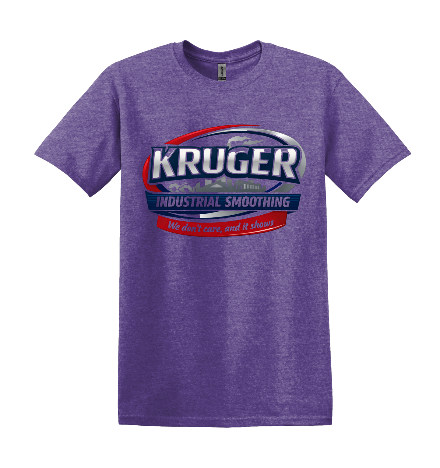 Kruger Industrial Smoothing parody tee, unisex humor shirt, 90s sitcom tribute, faux workplace logo