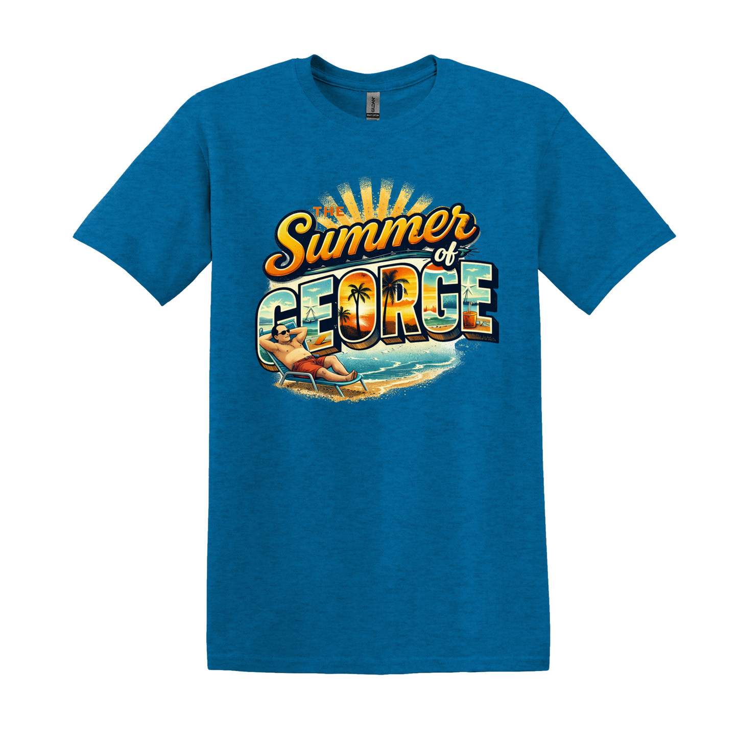 Summer of George T-Shirt, 90s Sitcom Parody Tee, Beach Vacation Shirt
