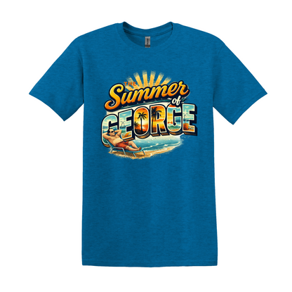 Summer of George T-Shirt, 90s Sitcom Parody Tee, Beach Vacation Shirt