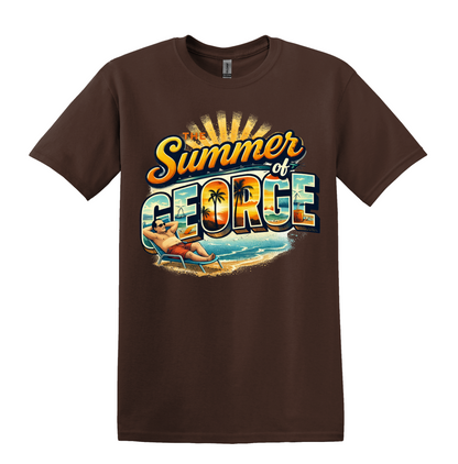 Summer of George T-Shirt, 90s Sitcom Parody Tee, Beach Vacation Shirt