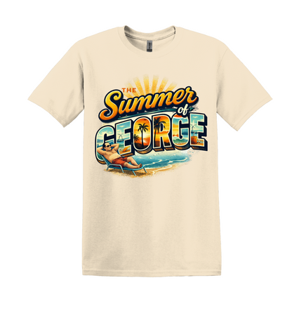 Summer of George T-Shirt, 90s Sitcom Parody Tee, Beach Vacation Shirt