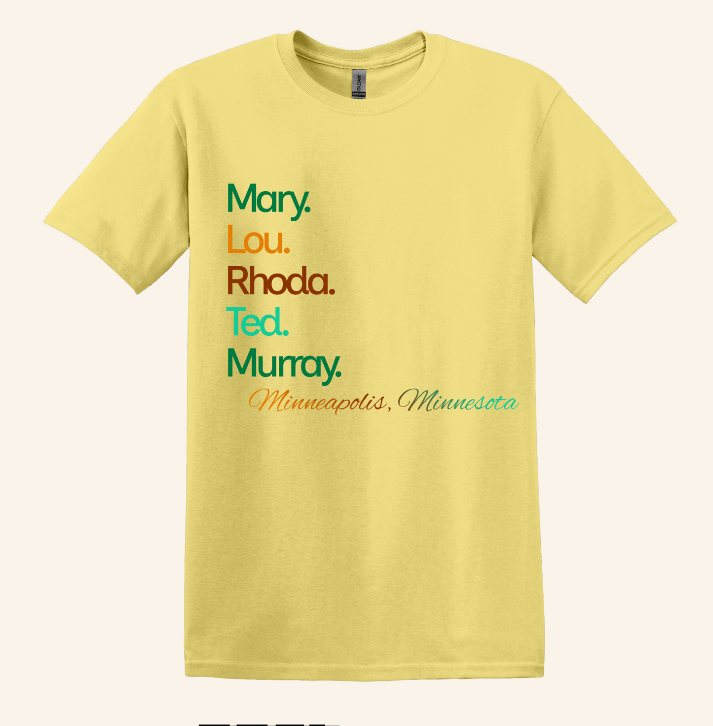 70s Sitcom Cast Tee, Minneapolis Minnesota Nostalgia, Retro TV Show Shirt