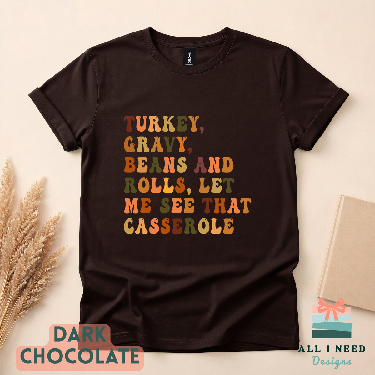Funny Family Feast Shirt, Long Sleeves, Autumn Food Humor, Thanksgiving Outfit