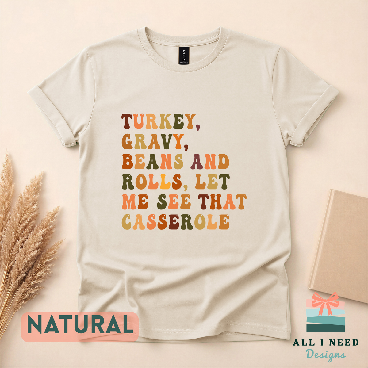 Funny Family Feast Shirt, Long Sleeves, Autumn Food Humor, Thanksgiving Outfit