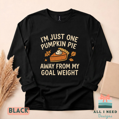 Funny Pumpkin Pie Shirt for Thanksgiving, Family Dinner Humor Tee