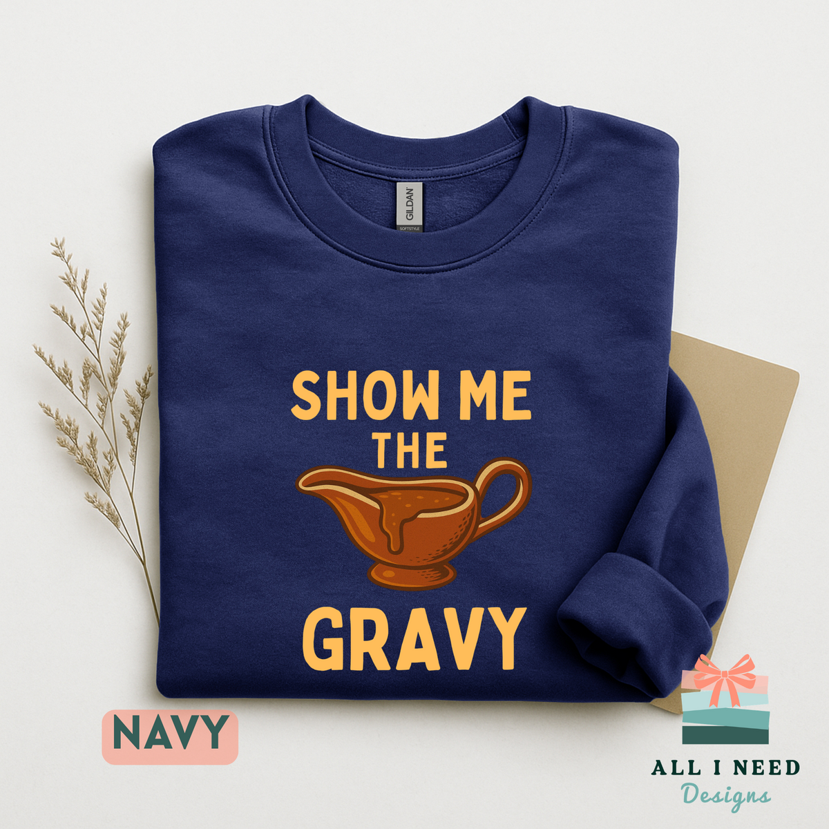 Funny Gravy Lover Thanksgiving Hoodie, Feast Day Apparel, Show Me the Gravy