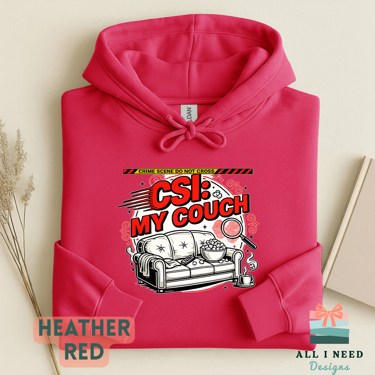 CSI My Couch True Crime Binge Watching Tee, Podcast Listener Shirt, Armchair Detective Apparel