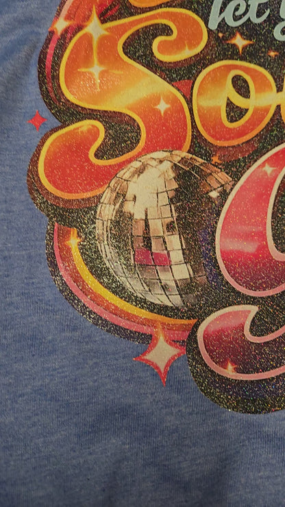 Soul Glo Parody Shirt, Retro 80s Disco Graphic Tee, Coming to America Inspired